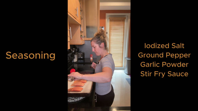 Cooking with ZFIT Oven Baked Glazed Salmon
